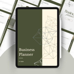 Business Digital Planner Financial Year 2026